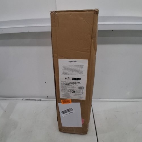 AMAZON BASICS 5 MODERN HOOK WALL MOUNTED COAT RACK - WALNUT image 3