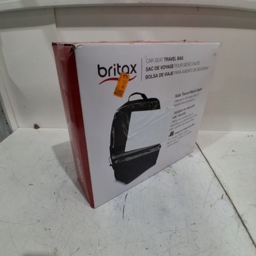 BRITAX ROLLING BACKPACK CAR SEAT TRAVEL BAG - 4.7 CU. FT - BLACK (MODEL : S844700) image 4