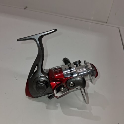 BPS MICRO LITE SPINNING REEL - 5.1:1 - 4LB/185 YDS 6LB/150YDS 8LB/130YDS - RED - (MODEL: ML1000D) image 2