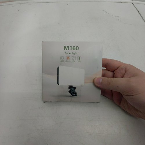PORTABLE SELFIE LIGHT FOR LAPTOP/PHOTOGRAPHY - 5V - 2700K-6500K - BLACK/WHITE (MODEL: M160) image 4