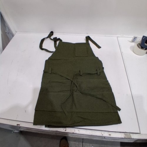 ART/GARDEN APRON - 6-8Y - OLIVE GREEN image 2