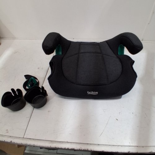 BRITAX UPNGO CLICK BACKLESS BOOSTER CAR SEAT WITH RIGID LUAS - 120LB - RAVEN BLACK (MODEL:E1D487A) image 3