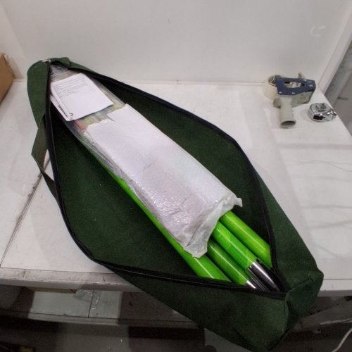 EXTENDABLE POLE SAW TREE PRUNER WITH SCISSORS - 3.87-27FT - GREEN image 3