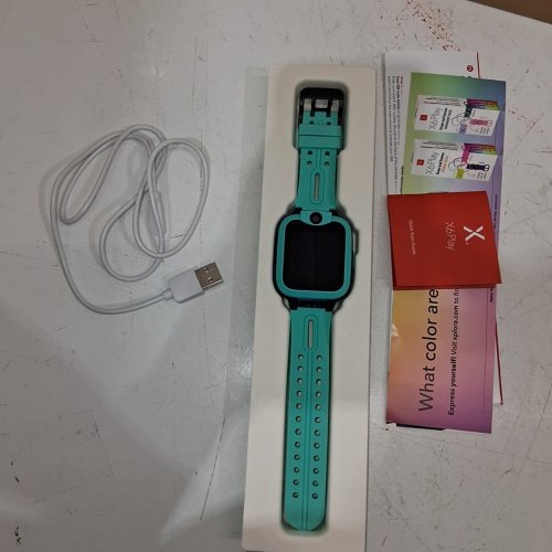 EASYFONE SMART WATCH FOR KIDS WITH CALLING, GPS, SOS BUTTON, CLASS MODE AND MORE FEATURES - GREEN (MODEL: KW2) image 4