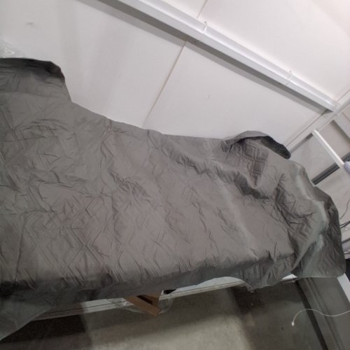 GENINA SECTIONAL SOFA COUCH COVER L SHAPED WATERPROOF - 5FT X 9FT X 3FT - GREY image 4