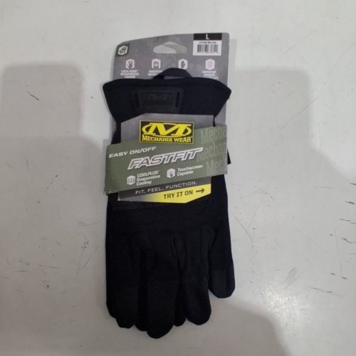 MECHANIX WEAR TACTICAL GLOVES - LARGE - BLACK (STYLE: FFTAB-55-010) image 2