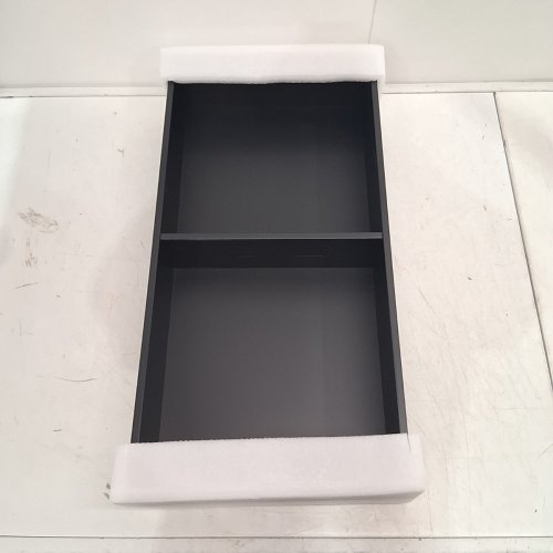 BERNKOT STAINLESS STEEL SHOWER NICHE - 24" X 12" - MATTE BLACK (MODEL: BA2-1224) image 2