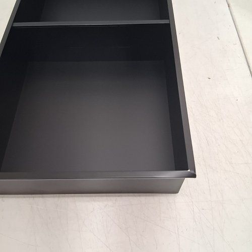 BERNKOT STAINLESS STEEL SHOWER NICHE - 24" X 12" - MATTE BLACK (MODEL: BA2-1224) image 3
