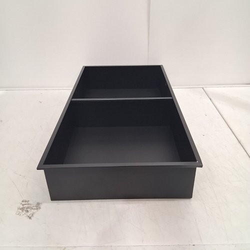 BERNKOT STAINLESS STEEL SHOWER NICHE - 24" X 12" - MATTE BLACK (MODEL: BA2-1224) image 4