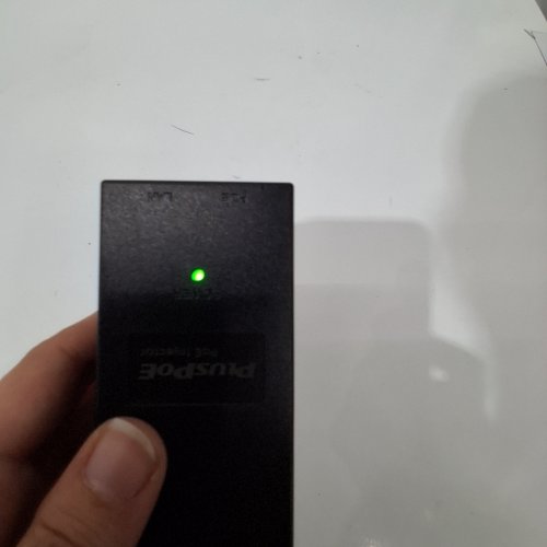 PLUSPOE GIGABIT INJECTOR ADAPTER - 30W - BLACK image 2