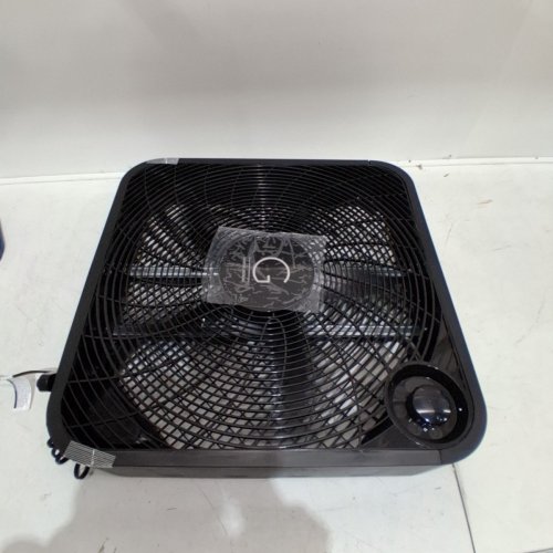 GENESIS BOX FAN 3 SPEED SETTINGS - 20'' - BLACK (MODEL: G20BOX-BLK) image 3
