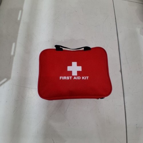 50PC COMPACT RED FIRST AID SAFETY KIT - RED image 4