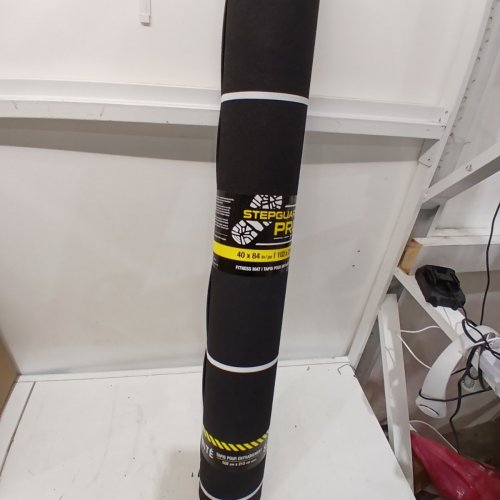 STEPGUARD PRO RUBBER MAT - 3FT 4" X 7FT - BLACK image 2