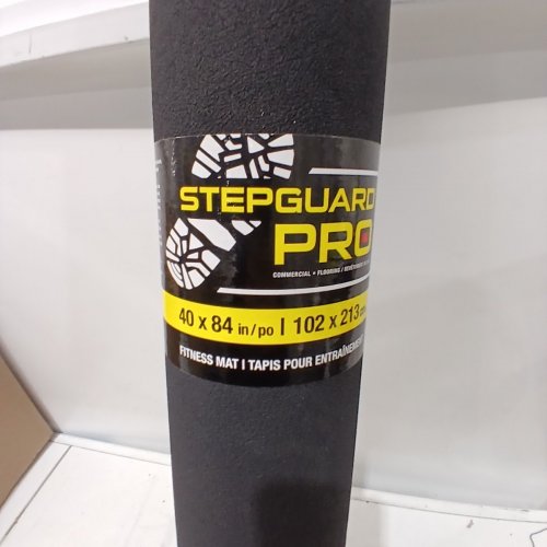 STEPGUARD PRO RUBBER MAT - 3FT 4" X 7FT - BLACK image 3