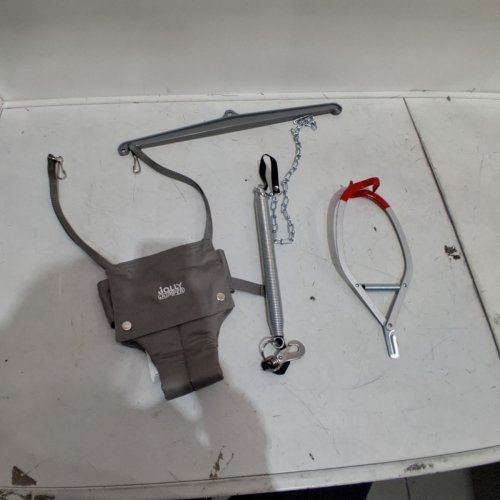 JOLLY JUMPER ICONIC ORIGINAL JOLLY JUMPER WITH DOOR CLAMP - 28 LBS MAXIMUM - GREY image 2