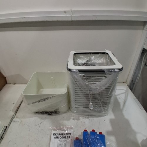 3-in-1 portable 60° oscillating air conditioner/cooler with remote - 6 speeds - 12l - white (MODEL: KYS-30-105Y) image 3