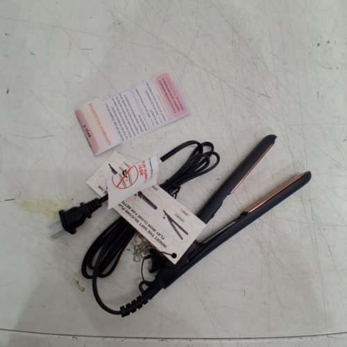 VANESSA PRO PROFESSIONAL PORTABLE HAIR STRAIGHTENER FLAT IRON - 1" - BLACK (MODEL LM-115) image 3