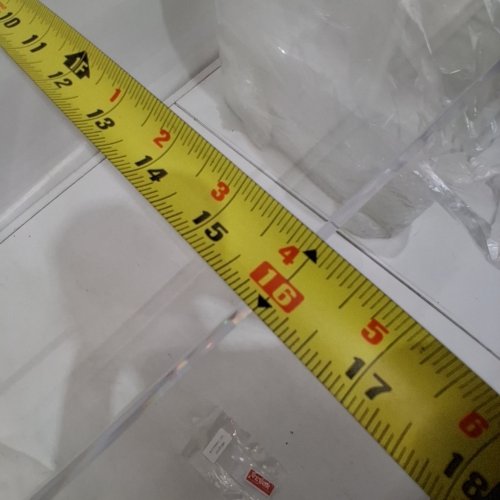 ACRYLIC U-SHAPED COFFEE END TABLE - 32" X 16" X 16" - TRANSPARENT CLEAR (MODEL: YKB003U) image 6
