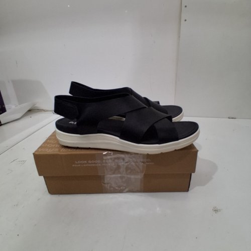 WOMENS DR SHOLLS FREE DAY SLIDE SANDALS - SIZE 11M - BLACK image 2