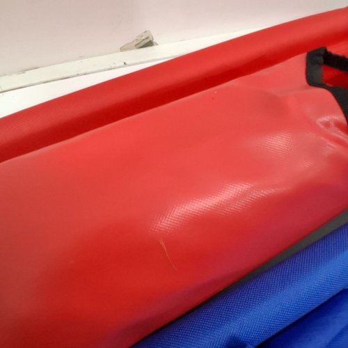GOSPORTS PORTABLE PVC FRAMED CORNHOLE BEAN BAG TOSS GAME SET - 3FT X 2FT - BLUE/RED (MODEL: CH-04) image 4