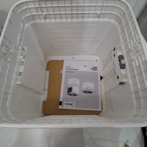 MIDEA CUBE CONVERTIBLE SMART DEHUMDIFIER WITH APP CONTROL - 20 PINTS/DAY - COVERS UP TO 1500SQ.FT - WHITE (MODEL: MAD20S1QWT) image 3