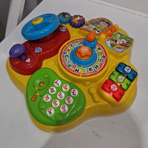 VTECH MAGIC STAR LEARNING TABLE - CONVERTABLE FOR FLOOR OR TABLE PLAY - BILINGUAL VERSION (MODEL: 1815) image 2