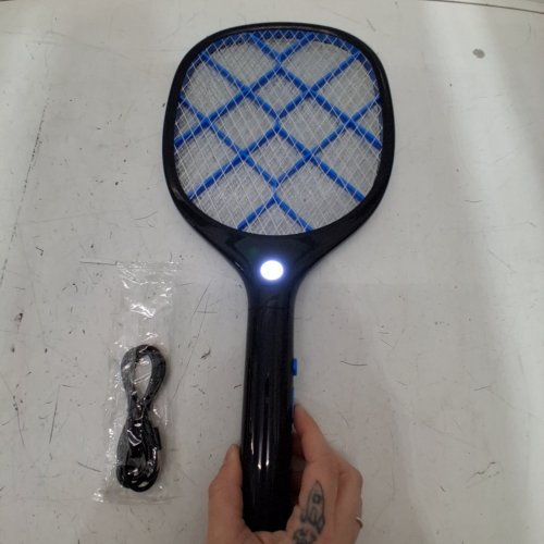 YISSVIC RECHARGEABLE MOSQUITO SWATTER - BLACK (WD-946) image 2