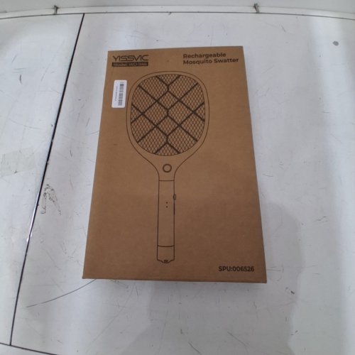 YISSVIC RECHARGEABLE MOSQUITO SWATTER - BLACK (WD-946) image 5