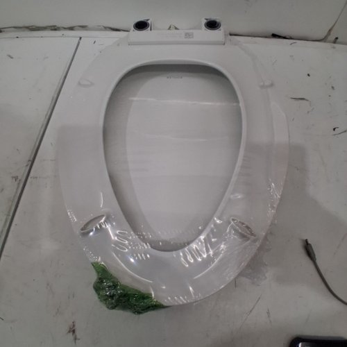 KOHLER CACHET ELONGATED TOILET SEAT - FITS BOWLS 18-5/8" - CREAM WHITE (MODEL: 4636-RL-0) image 3