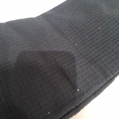 BETTER HOME & GARDENS WOVEN KITCHEN HAND TOWELS BLACK/ WHITE image 3