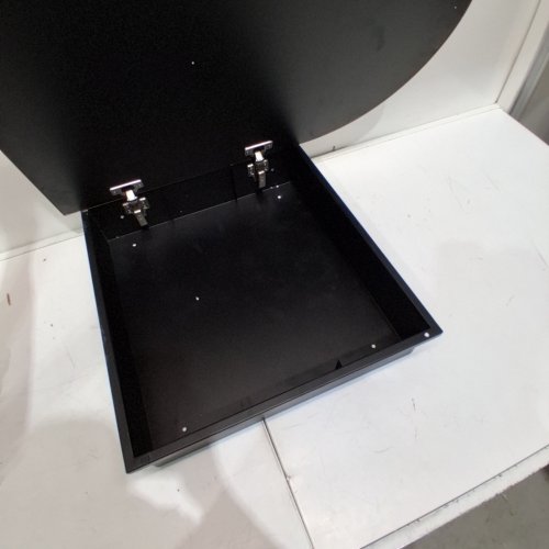 DOVELINA ARCHED RECESSED/SURFACE MOUNT MEDICINE CABINET WITH MIRROR - 24" X 36" - GOLD (MODEL:A-MR11003) image 4