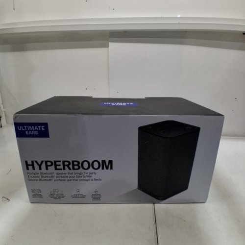 ULTIMATE EARS HYPERBOOM PORTABLE & HOME WIRELESS BLUETOOTH SPEAKER, LOUD SPEAKER, BIG BASS, WATER RESISTANT IPX4, 150 FT RANGE – BLACK image 2