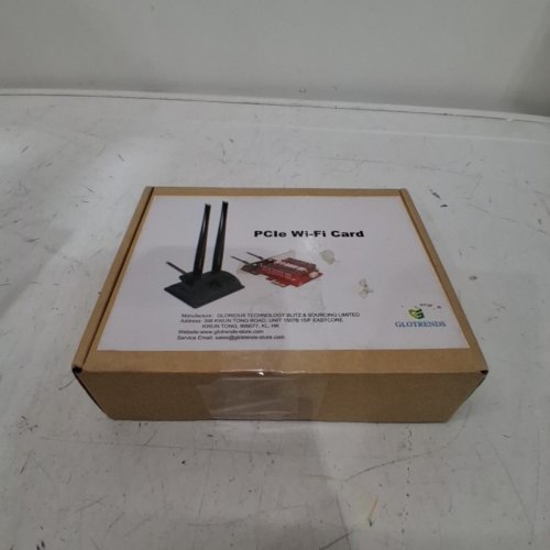 GLOTRENDS WIFI 7 PCIE CARD WITH 2M MAGNETIC ANTENNA FOR PC - BLACK image 3