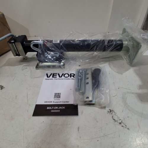VEVOR BOLT-ON JACK - 15" - 30" RANGE - BLACK / SILVER (MODEL: HS2500SS) image 2