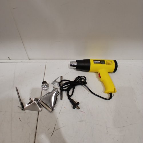 WHAMX HEAT GUN WITH ACCESSORIES - 110V - YELLOW/BLACK image 4