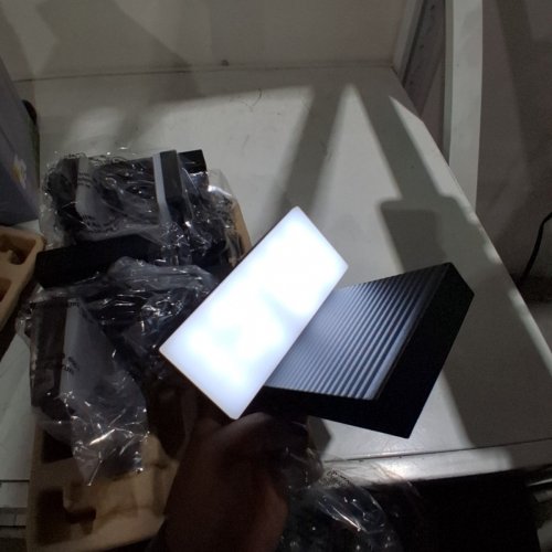 4PK GTX SOLAR ACCENT POST LIGHTS - 3000K-6000K - BLACK (MODEL: 1806316) image 3