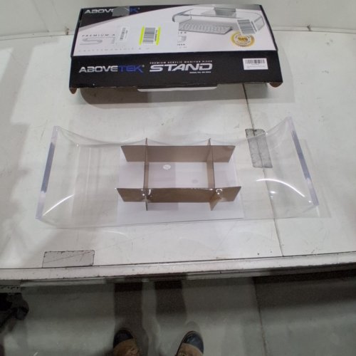 ABOVETEK PREMIUM ACRYLIC MONITOR STAND / RISER - 20.5" X 8" X 3.5" - CLEAR (MODEL: MS-202A) image 3