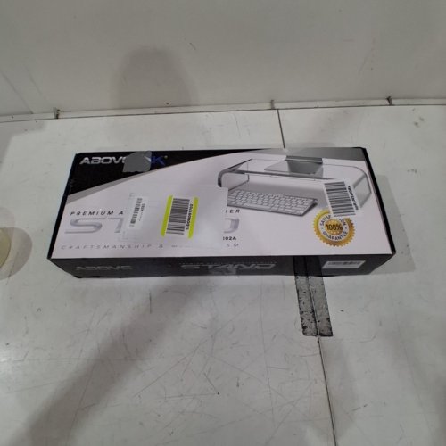 ABOVETEK PREMIUM ACRYLIC MONITOR STAND / RISER - 20.5" X 8" X 3.5" - CLEAR (MODEL: MS-202A) image 4