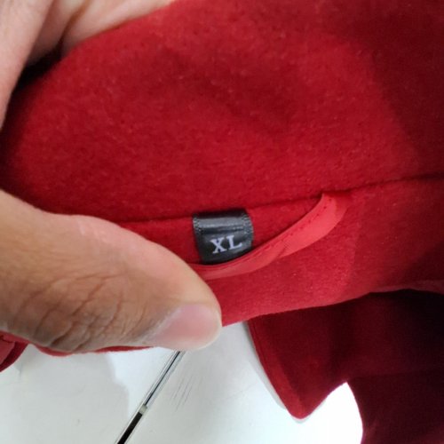 WOMEN'S WINTER MID-THIGH LONG COAT - EXTRA LARGE - RED image 3