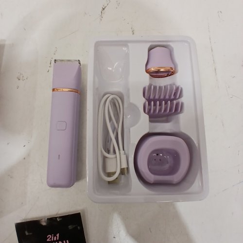 VOGCREST 2-IN-1 BODY FACE AND BIKINI TRIMMER - PURPLE (MODEL: VG-107) image 3