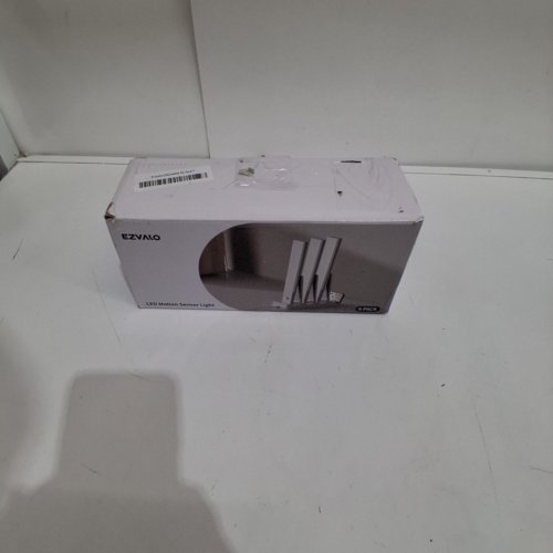 6PK EZVALO LED MOTION SENSOR LIGHTS WITH CHARGING STATION - 3000-6500K - WHITE (MODEL: EZL2414A) image 6