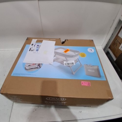 GRACO 2-IN-1 BASSINET - WHITE / GRAY (MODEL: 2211115) image 2