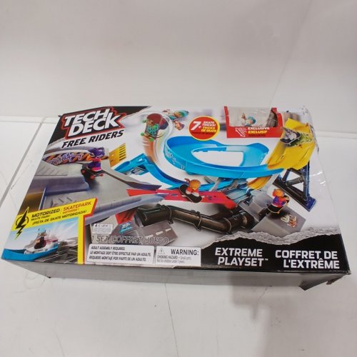 TECH DECK FREE RIDERS EXTREME MOTORIZED FINGERBOARD PLAYSET (MODEL: 60622VSV) image 7