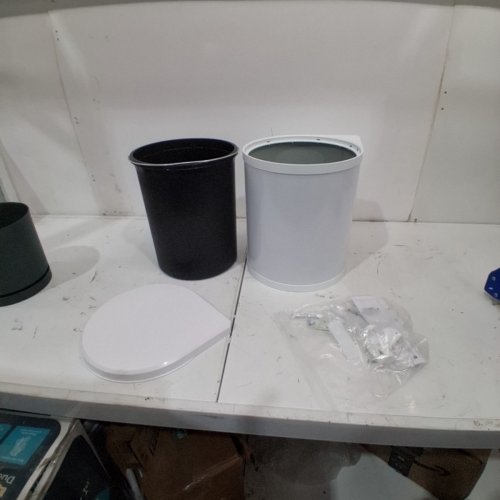 HAILO COMPACT-BOX M WASTE BIN WITH LIFT LID - 15 L - WHITE (MODEL: 3666-001) image 4