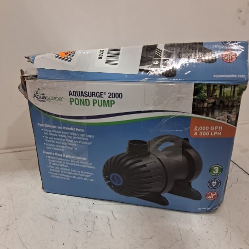 AQUASCAPE AQUASURGE 2000 POND PUMP - 2000 GPH, 8300LPH - BLACK (MODEL: AQUASURGE3000) image 6