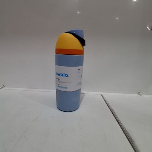 OWALA FREESIP INSLATED STAINLESS STEEL WATER BOTTLE - 16OZ - BLUE/ORANGE image 2