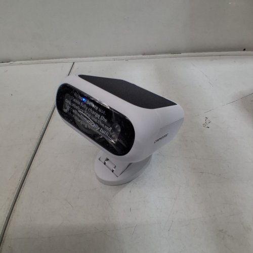 CINMOORE SOLAR AI WI-FI SECURITY 2 K HD CAMERA, AI DETECTION, DUAL-BAND WIFI 2.4G/5G, COLOR NIGHT VISION - WHITE (MODEL: CM-BC7WU) image 4
