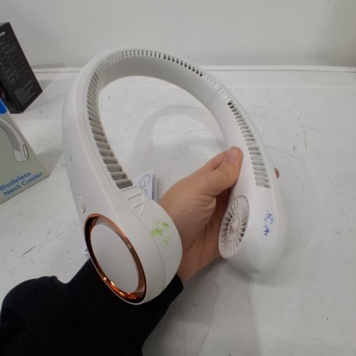 GAIATOP PORTABLE RECHARGEABLE NECK FAN - WHITE (MODEL:M5) image 4