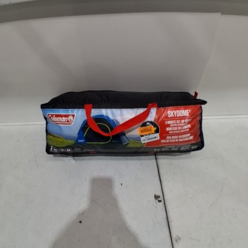 COLEMAN CAMPING TENT DARKROOM SKYDOME TENT - 6 PERSON - BLUE image 4