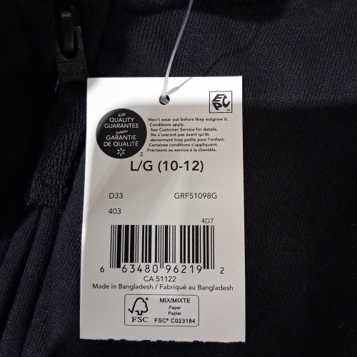 WOMEN'S GEORGE SHERPA QUARTER ZIP-UP POPOVER HOODIE - LARGE - BLACK image 2